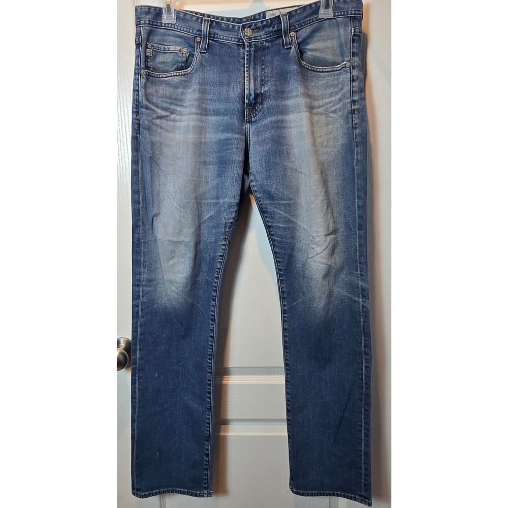 AG Adriano Goldschmied mens The Graduate Tailored Leg Jeans 34 x 33
